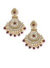 Meenakari Traditional Pearls New Jhumka Design For Party And Functions Latest Earrings Collection 1911